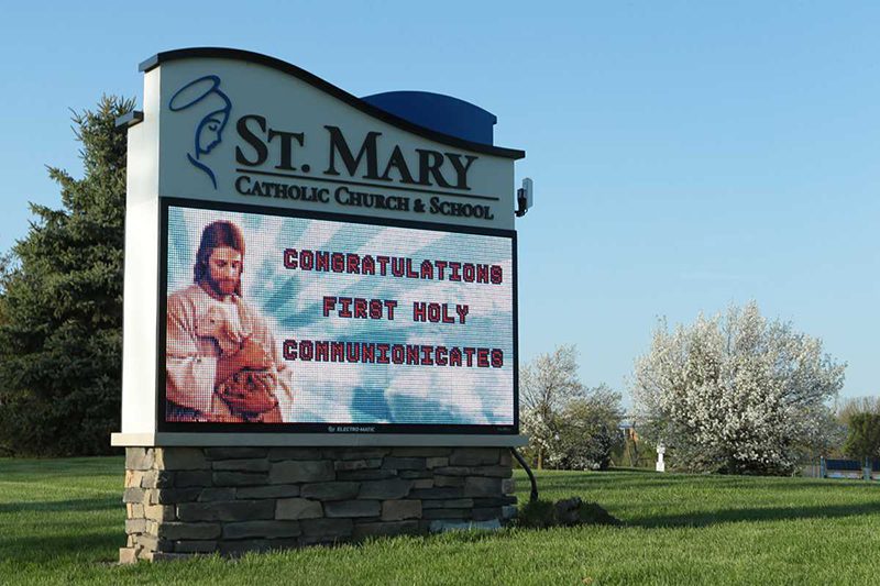 LED Church Signs