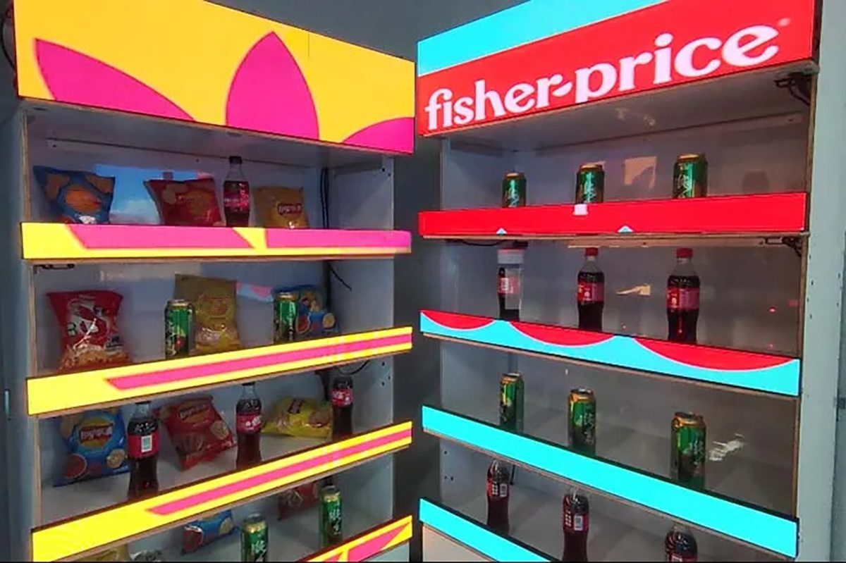 LED Display Shelf